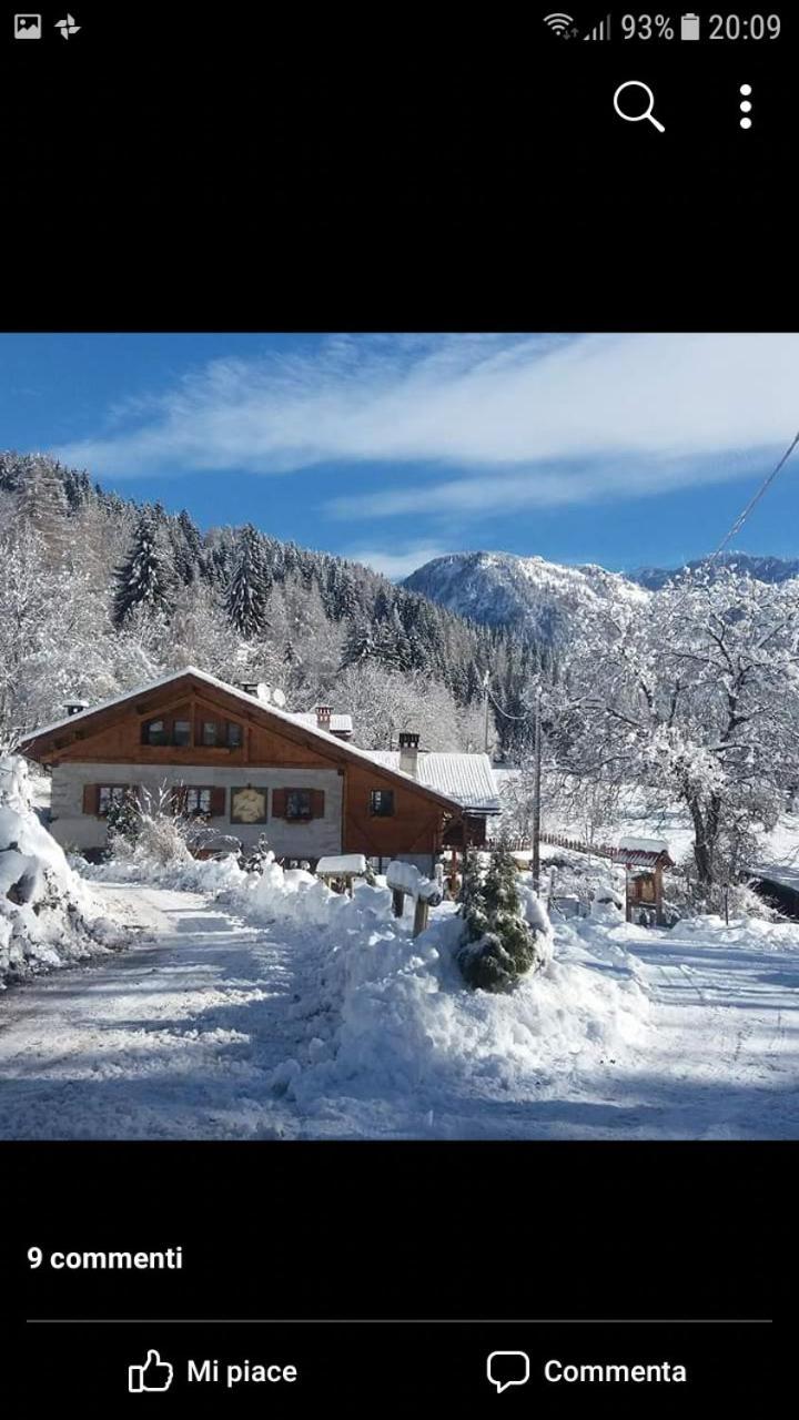 Maso Pin Bed & Breakfast Мадона ди Кампильо Екстериор снимка